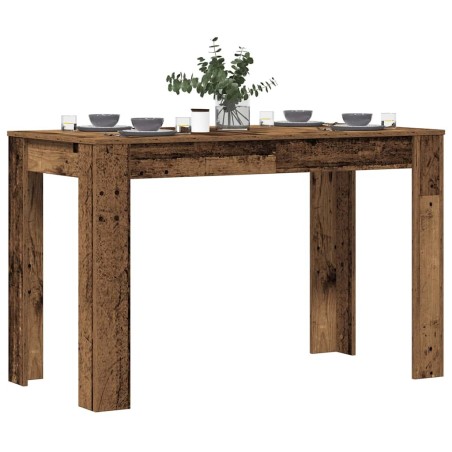 Table à manger vieux bois 120x60x76 cm bois d'ingénierie 582103582103