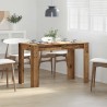 Table à manger vieux bois 120x60x76 cm bois d'ingénierie 582103582103