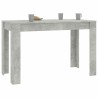 Table à manger Gris béton 120x60x76 cm Bois d'ingénierie 582104582104