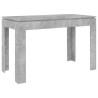 Table à manger Gris béton 120x60x76 cm Bois d'ingénierie 582107582107