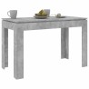 Table à manger Gris béton 120x60x76 cm Bois d'ingénierie 582107582107