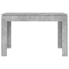 Table à manger Gris béton 120x60x76 cm Bois d'ingénierie 582107582107
