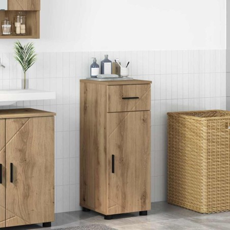 Cabinet de salle de bain Chêne artisanal 30 x 35 x 80 cm 582110582110