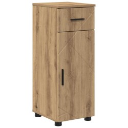 Cabinet de salle de bain Chêne artisanal 30 x 35 x 80 cm 582110582110