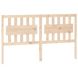 Tête de lit 155,5x4x100 cm Bois massif de pin 582112582112