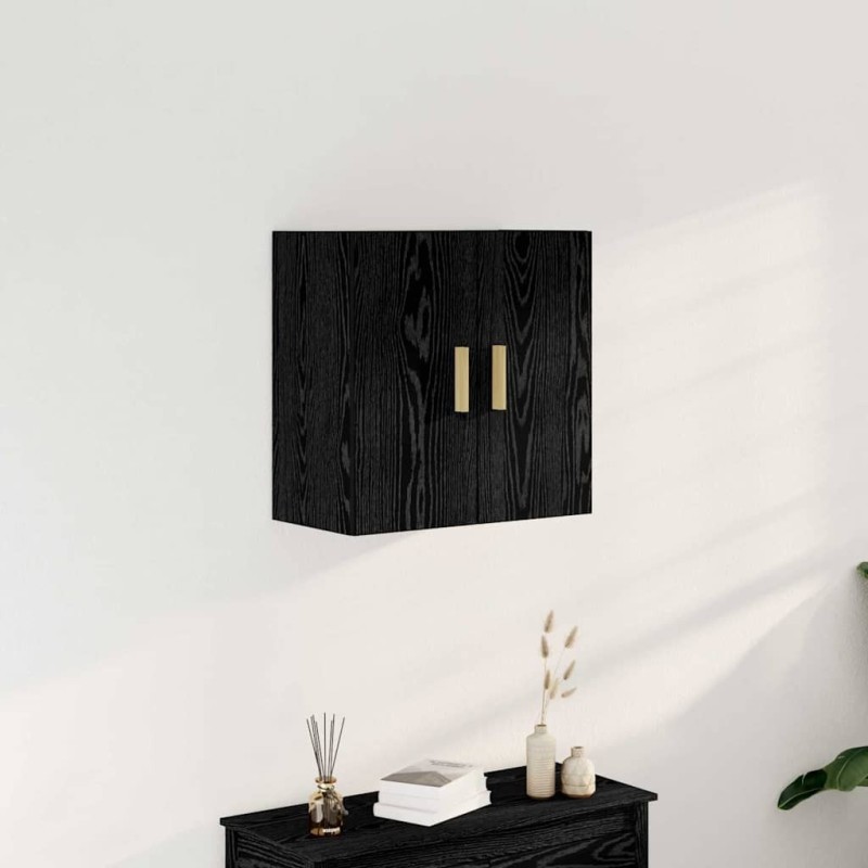 Meuble mural Chêne noir 60 x 30 x 60 cm Bois d'ingénierie 582114582114