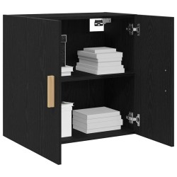 Meuble mural Chêne noir 60 x 30 x 60 cm Bois d'ingénierie 582114582114