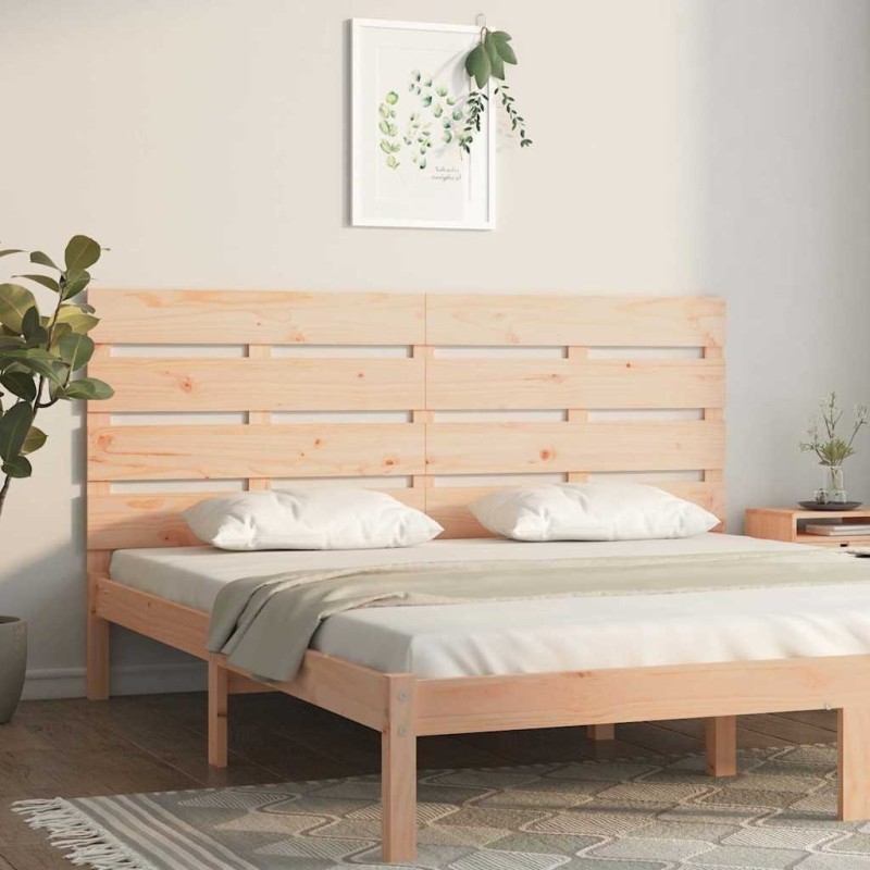 Tête de lit 135x3x80 cm Bois massif de pin 582121582121