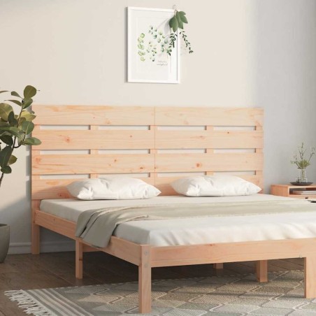 Tête de lit 135x3x80 cm Bois massif de pin 582121582121
