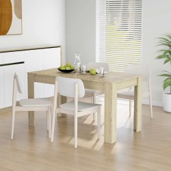 Table à manger Chêne sonoma 140x74,5x76 cm Bois d'ingénierie 582125582125