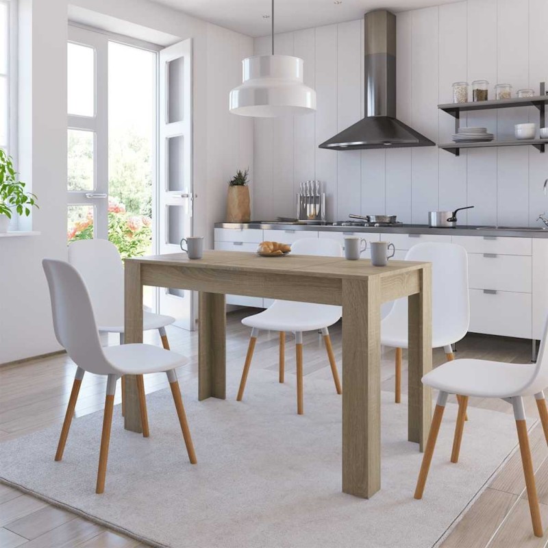 Table à manger Chêne sonoma 120x60x76 cm Bois d'ingénierie 582126582126