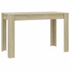 Table à manger Chêne sonoma 120x60x76 cm Bois d'ingénierie 582126582126