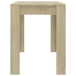 Table à manger Chêne sonoma 120x60x76 cm Bois d'ingénierie 582126582126