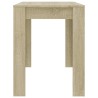 Table à manger Chêne sonoma 120x60x76 cm Bois d'ingénierie 582126582126