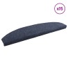 Tapis d'escalier auto-adhésifs 15 pcs Bleu 80 x 24,5 x 3,5 cm 582136582136