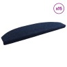 Tapis d'escalier auto-adhésifs 15 pcs Bleu marine 582138582138