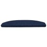 Tapis d'escalier auto-adhésifs 15 pcs Bleu marine 582138582138