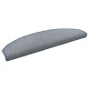 Tapis d'escalier auto-adhésifs 15 pcs Gris clair et bleu 582139582139