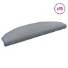 Tapis d'escalier auto-adhésifs 15 pcs Gris clair et bleu 582139582139