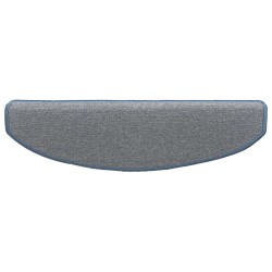 Tapis d'escalier auto-adhésifs 15 pcs Gris clair et bleu 582139582139