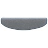 Tapis d'escalier auto-adhésifs 15 pcs Gris clair et bleu 582139582139