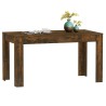 Table à manger chêne fumé 140x74,5x76 cm bois d'ingénierie 582141582141