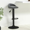 Tabouret de bar Gris foncé Velours 582142582142