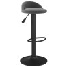 Tabouret de bar Gris foncé Velours 582142582142