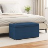 Tabouret Bleu 81 x 41 x 40 cm Tissu et bois stratifié 582144582144