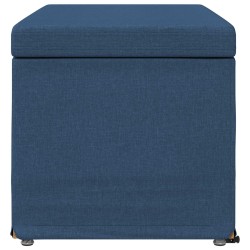 Tabouret Bleu 81 x 41 x 40 cm Tissu et bois stratifié 582144582144