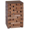 Tabouret Naturel 29 x 29 x 48 cm Bois massif de récupération 582145582145