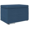 Tabouret Bleu 61 x 41 x 40 cm Tissu et bois stratifié 582149582149