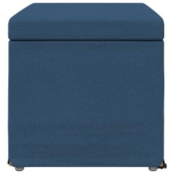 Tabouret Bleu 61 x 41 x 40 cm Tissu et bois stratifié 582149582149
