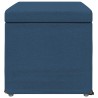Tabouret Bleu 61 x 41 x 40 cm Tissu et bois stratifié 582149582149