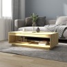 Table basse 110x50x33,5 cm bois de pin massif 582152582152