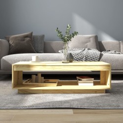 Table basse 110x50x33,5 cm bois de pin massif 582152582152