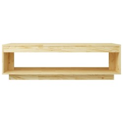 Table basse 110x50x33,5 cm bois de pin massif 582152582152