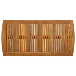 Table basse 102x50x43 cm Bois d'acacia solide 582153582153
