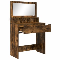 Tables de maquillage pour chambre Chêne fumé 80 x 39,6 x 135 cm 582161582161