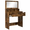 Tables de maquillage pour chambre Chêne fumé 80 x 39,6 x 135 cm 582161582161