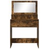 Tables de maquillage pour chambre Chêne fumé 80 x 39,6 x 135 cm 582161582161