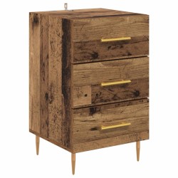 Cabinet de chevet Bois ancien 40 x 40 x 66 cm Bois d'ingénierie 582162582162