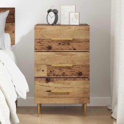 Cabinet de chevet Bois ancien 40 x 40 x 66 cm Bois d'ingénierie 582162582162
