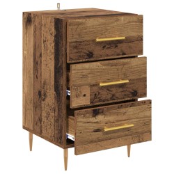 Cabinet de chevet Bois ancien 40 x 40 x 66 cm Bois d'ingénierie 582162582162