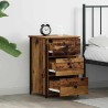 Cabinet de chevet Marron 40 x 36 x 60 cm Bois Recyclé Solide 582163582163