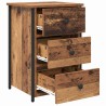 Cabinet de chevet Marron 40 x 36 x 60 cm Bois Recyclé Solide 582163582163