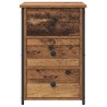 Cabinet de chevet Marron 40 x 36 x 60 cm Bois Recyclé Solide 582163582163