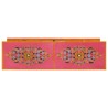 Meuble TV rose 110x30x40 cm bois massif de manguier 582166582166
