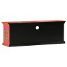 Meuble TV rose 110x30x40 cm bois massif de manguier 582166582166