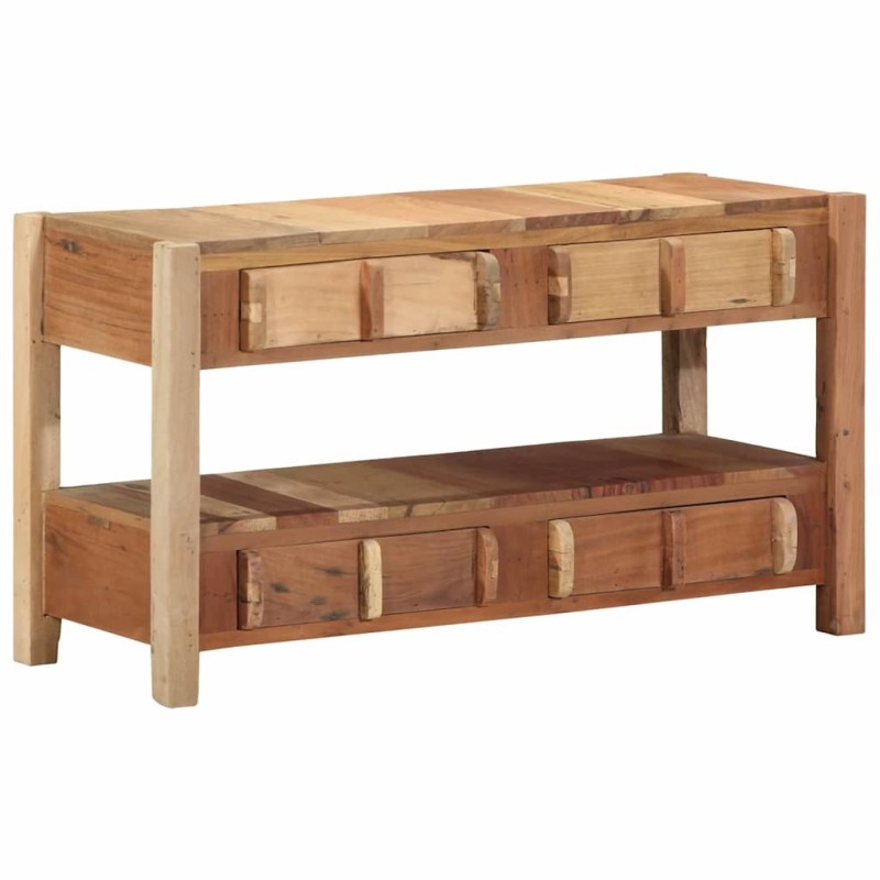 Meuble TV Marron 83 x 33 x 46 cm Bois Recyclé Solide 582167582167